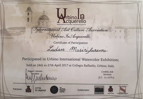 Urbino  In Acquerello